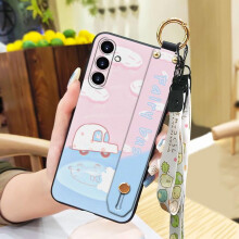 Cute Cartoon Phone Case for Samsung Galaxy A15 – Soft Silicone, Wristband, Kickstand, Shockproof, Dust-Resistant