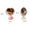 Cosmetic Mirror Desktop Antique Style 1 Piece 5