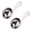 2 Pcs Egg White Separator Yolk Tool Sieve Stainless Steel Filter 1
