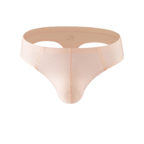 Men's low waist briefs breathable mesh thong 1 pack