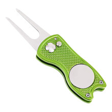 Golf Green Divot Repair Tool Golf Ball Marker Putting fork Groove New Outdoor Decorations Green