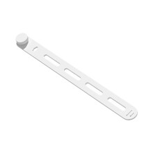 Organizador de cordones elásticos de silicona multiusos (paquete de 10)