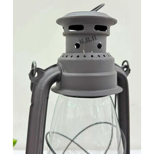 Hurricane Lantern glasslysestake rustikk 30 cm 1