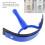 Horse Sweat Scraper Durable Rubber Water Scraper for Horse Bathing Royalblue 4