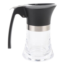 3.38 oz Stainless‑Steel Syrup Dispenser – Easy‑Clean Honey Jar for Chocolate, Peanut Butter, Maple & Caramel