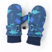Nrmvnmi Kids Winter Ski Gloves Mittens – Waterproof, Windproof & Plush Warm for Boys & Girls Outdoor Activities, Compatible with Cold Weather