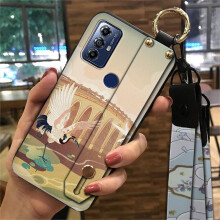 MOTO G Play 2023 Phone Case – Soft Silicone, Dust-Resistant, Wrist Strap & Ring Holder, Shockproof, Waterproof