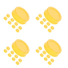 40Pcs Leakproof Yellow Baby Bottle Caps PP Replacement Travel Lids