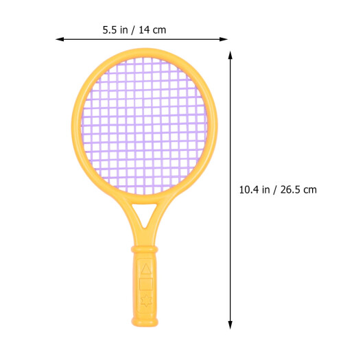 Tennis Racket Set Yellow for Boys Beach Use 1