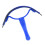 Horse Sweat Scraper Durable Rubber Water Scraper for Horse Bathing Royalblue 14