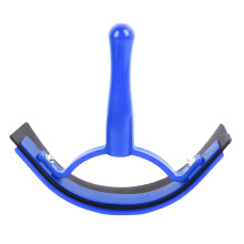 Horse Sweat Scraper Durable Rubber Water Scraper for Horse Bathing Royalblue