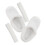Plush Shoe Liners with Band Cover White Size 28-29 2