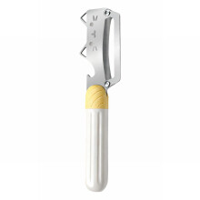 Éplucheur 3 en 1, multifonction pour carottes, pommes de terre et fruits, poignée antidérapante, outil de cuisine pratique (1 pièce), blanc