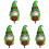 5Pièces Panneaux De Jardin St Patrick Multicolores Résistants 4