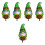5Pièces Panneaux De Jardin St Patrick Multicolores Résistants 6