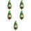 5Pièces Panneaux De Jardin St Patrick Multicolores Résistants 9
