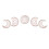 Wooden Moon Phase Wall Decals for Smooth Walls Type 4 1