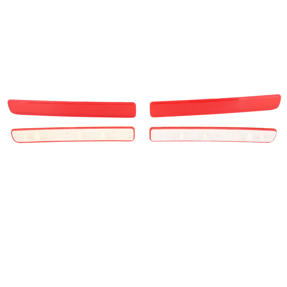 Xff500030 Rear Bumper Reflectors For Land Rover Discovery 3 Red 7681387609937