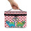 Cosmetic Organizer Bag Portable Heart-Shaped Cat Pattern 3