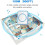 Wireless Waterproof Doorbell Kit LED Receiver and 2 3
