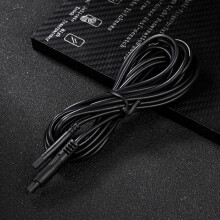 Cable de cámara de visión trasera de aviación de 4 pines, color negro, para sistemas de visión trasera de automóviles.