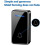 Wireless Waterproof Doorbell Kit LED Receiver and 2 8