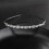 Sparkly Thin Wavy Headband Elegant Silver Headdress 13x0.5 4