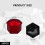 Hex Lug Nut Covers Red 21mm 20PCS with Tool 2