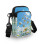 Αδιάβροχη τσάντα χιαστί Butterfly Small 4,33x1,97x7,09 ίντσες 3