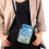 Αδιάβροχη τσάντα χιαστί Butterfly Small 4,33x1,97x7,09 ίντσες 4