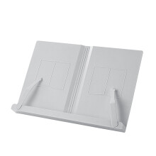 Adjustable Desktop Reading Stand with Page Holder for Books and Tablets, Multi-Angle Document Holder for Studying and Note-Taking