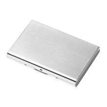RFID Blocking Card Wallet, Under $5 RFID Credit Card Protector Slim Metal Wallet Business Card Case For Women Or Men