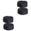 4St Zwarte Mesh Chef Cap Met Verstelbare Band Professionele 4
