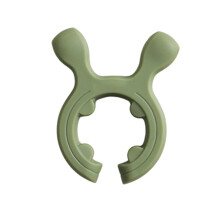 Repose-cuillère en silicone avec pince - Porte-ustensiles ajustable et anti-gouttes pour cuillères, spatules, pince antidérapante pour casseroles,