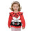 Marienkäfer Mädchen Sweatshirt Rüschenpullover Langarm 1