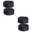 4St Zwarte Mesh Chef Cap Met Verstelbare Band Professionele 7