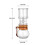 400 ml Clear Glass Cold Brew Drip Coffee Maker – Adjustable Flow, Dual‑Layer Borosilicate, Low‑Acid, Easy‑Use Filter 2