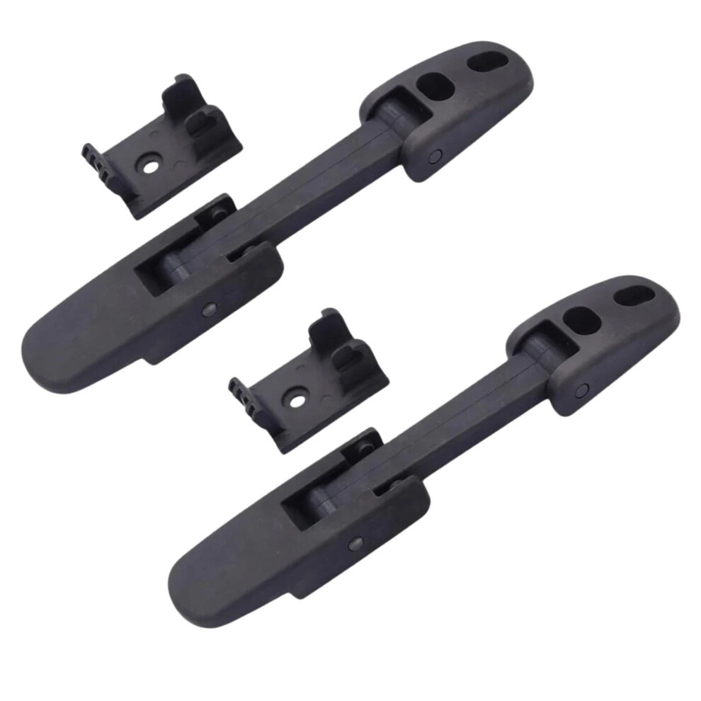 2 X Heavy Duty Hood Latch Assembly For Peterbilt 325 335 337 340 348 384 386 974856471614