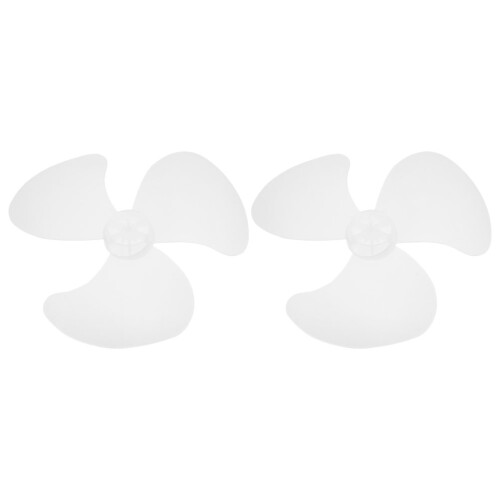 4St Witte Ventilatorbladen Plastic Voor Vloer- En Tafelfan 2