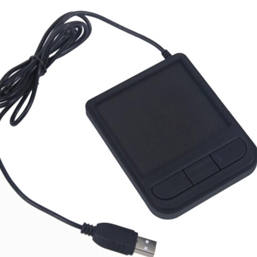 Εργονομικό βιομηχανικό touchpad USB με καλώδιο HONCLL με λειτουργίες Trackball και αφής για 2