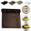 Houten wandvitrineset (4 stuks) 7