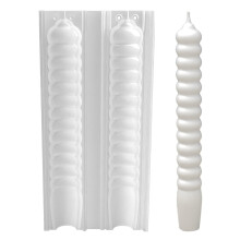 Verdrehte Stabformen, handgefertigte Spiralen, Zylinder, Silikonformen, Harzformen, duftende Formen, Bastelformen