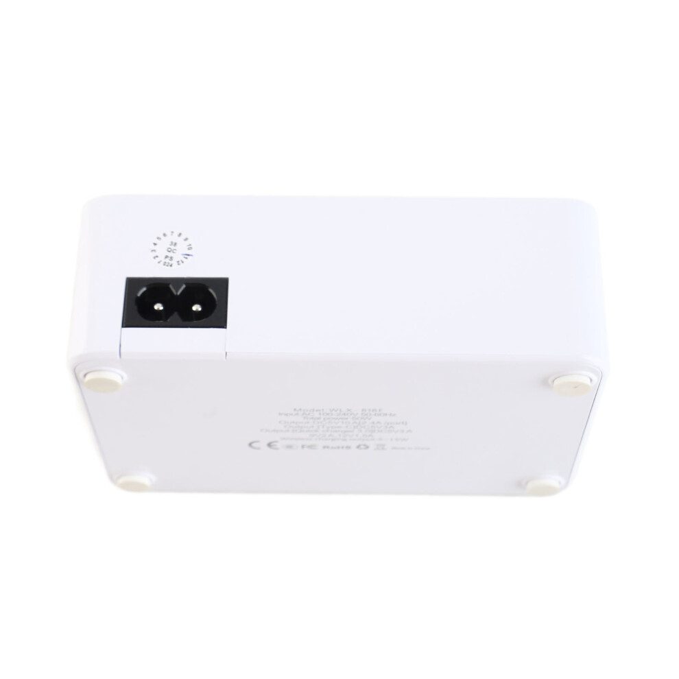 Smart Charging Station 6 Ports Lcd Dock 50W 11.3Cm Black 8761391578180