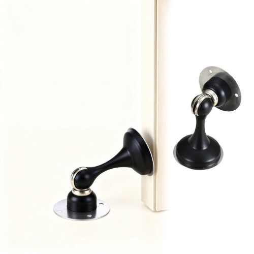 Heavy Duty Wall Mounted Door Stopper with Screws