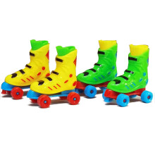 FEAMOS Mini Esdoorn Schaatsen/Rollerschaatsen Set voor Jongens/Meisjes, Verjaardagscadeau voor Kinderen van 6-8 jaar, voor Creatief Verdrijven en