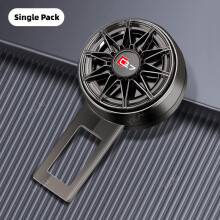 Per Audi Q7, prolunga per cintura di sicurezza auto, design con mozzo ruota girevole, clip per cintura di sicurezza regolabile, estensore in lega di