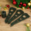 Support pour sapin de Noël - Support pour sapin de Noël vert ABS1Set 8