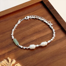 Baroque Style Pearl Bracelet for Women - Exquisite High-End Luxurious Beaded Bracelet