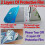 Fogless Shower Mirror 8x6 Inch Frameless Wall-Mount 2