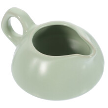 Topbathy1Set Salsera de cerámica Salsera de cerámica para cenas familiares elegantes e informales 3.93X1.97X1.97in